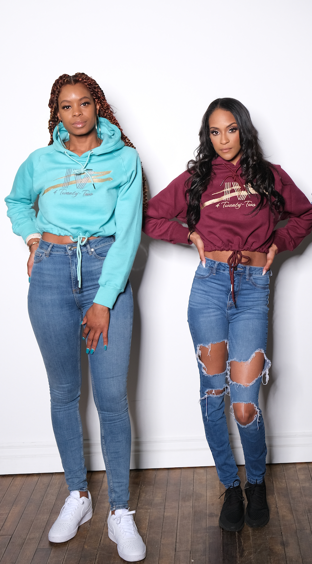 **PRE-ORDER** Aqua Crop & Burgundy Crop